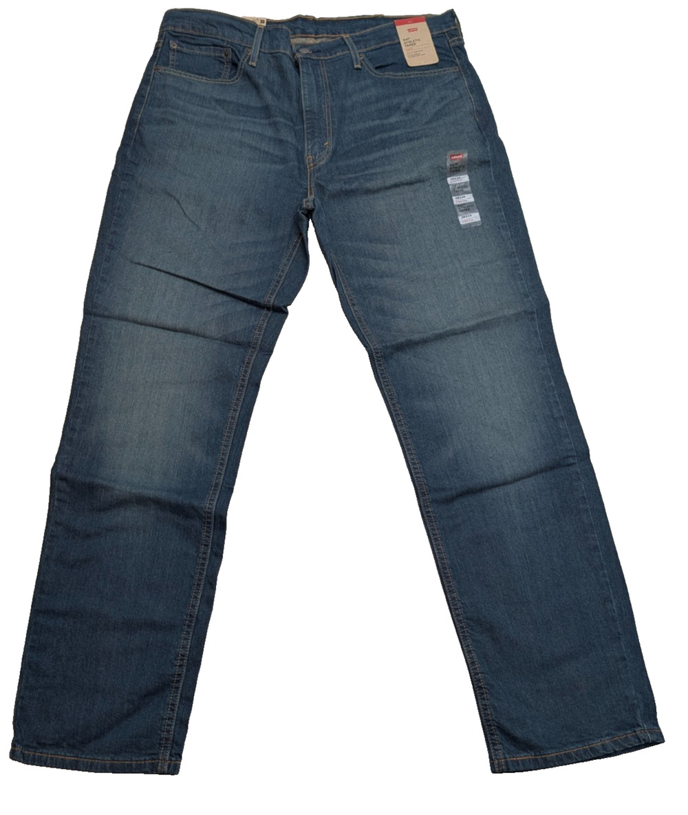 Levi’s 541 Athletic Taper Stretch 38 X 34 Denim Dark Wash Men’s Jeans 181810017
